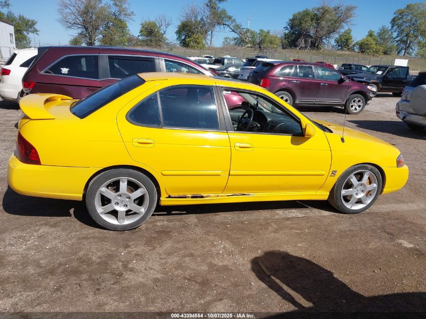 2006 Nissan Sentra Se-R Spec V VIN: 3N1AB51D76L484941 Lot: 43394554