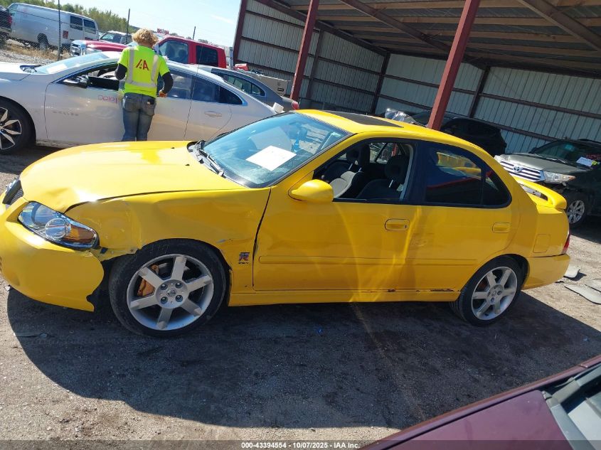 2006 Nissan Sentra Se-R Spec V VIN: 3N1AB51D76L484941 Lot: 43394554