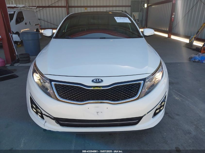 2015 Kia Optima Sxl Turbo VIN: 5XXGR4A67FG408761 Lot: 43394561