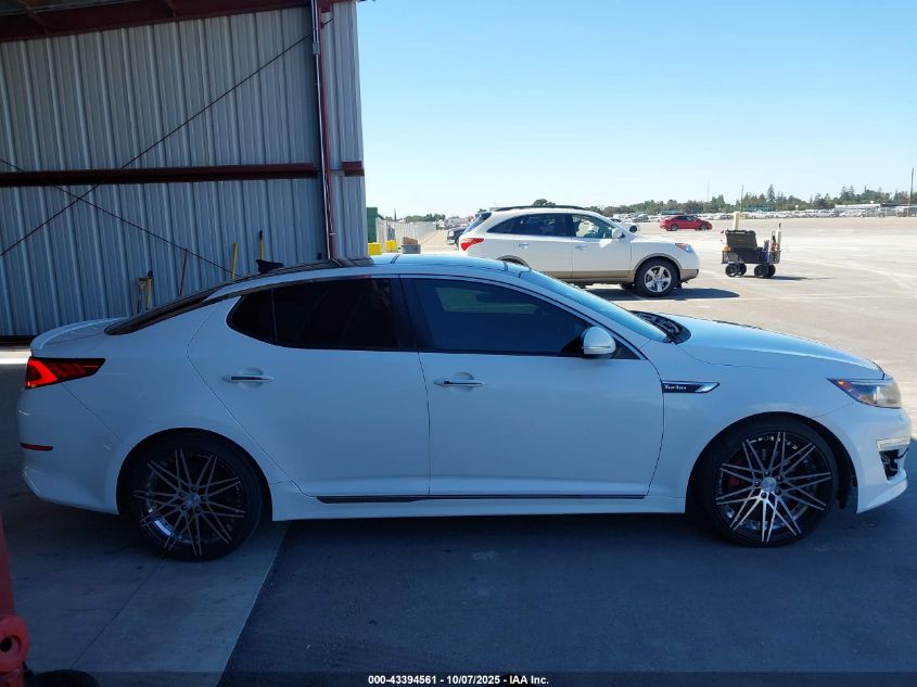 2015 Kia Optima Sxl Turbo VIN: 5XXGR4A67FG408761 Lot: 43394561