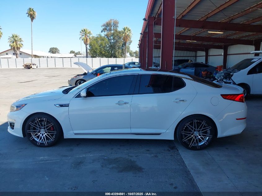 2015 Kia Optima Sxl Turbo VIN: 5XXGR4A67FG408761 Lot: 43394561