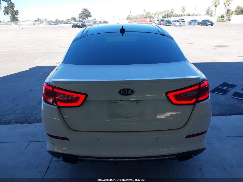 2015 Kia Optima Sxl Turbo VIN: 5XXGR4A67FG408761 Lot: 43394561