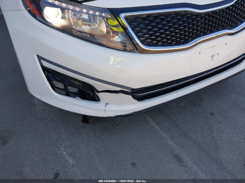 2015 Kia Optima Sxl Turbo VIN: 5XXGR4A67FG408761 Lot: 43394561