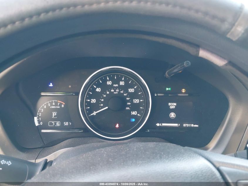 2019 Honda Hr-V Ex VIN: 3CZRU5H59KM727124 Lot: 43394574