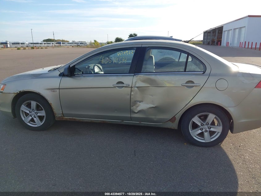 2008 Mitsubishi Lancer De/Es VIN: JA3AU26U68U041086 Lot: 43394577