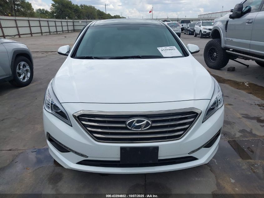 2015 Hyundai Sonata Limited VIN: 5NPE34AF5FH041663 Lot: 43394602