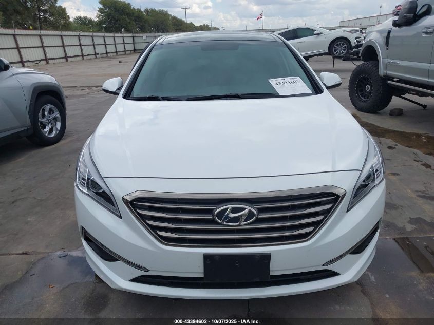 2015 Hyundai Sonata Limited VIN: 5NPE34AF5FH041663 Lot: 43394602