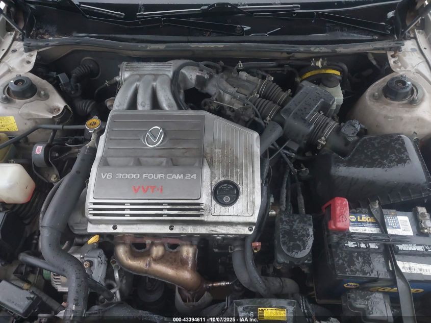 1999 Lexus Es 300 VIN: JT8BF28G2X0211259 Lot: 43394611