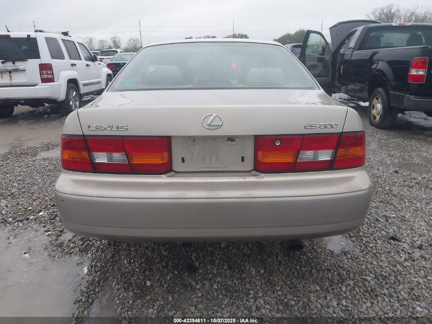 1999 Lexus Es 300 VIN: JT8BF28G2X0211259 Lot: 43394611