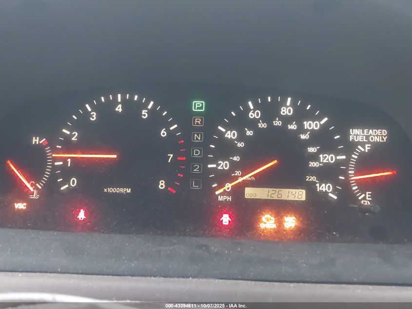 1999 Lexus Es 300 VIN: JT8BF28G2X0211259 Lot: 43394611