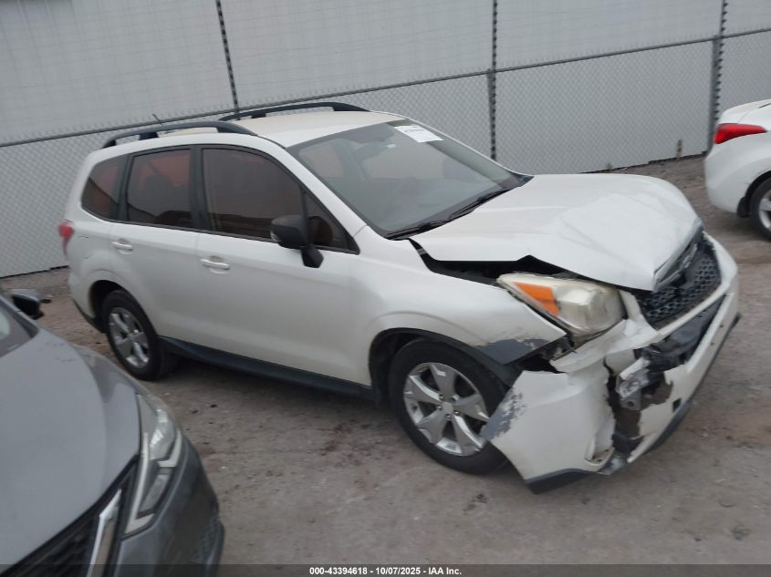 2015 Subaru Forester 2.5I VIN: JF2SJABC2FH467208 Lot: 43394618