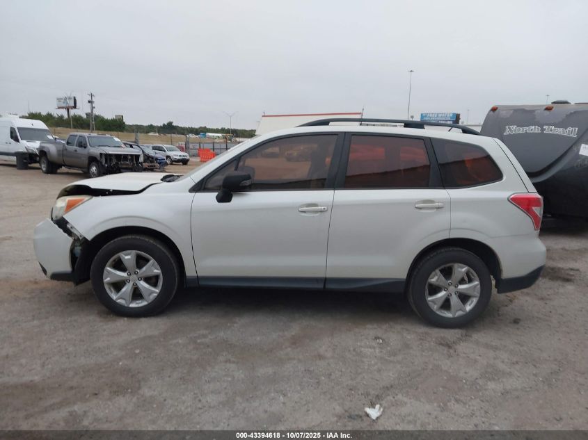2015 Subaru Forester 2.5I VIN: JF2SJABC2FH467208 Lot: 43394618