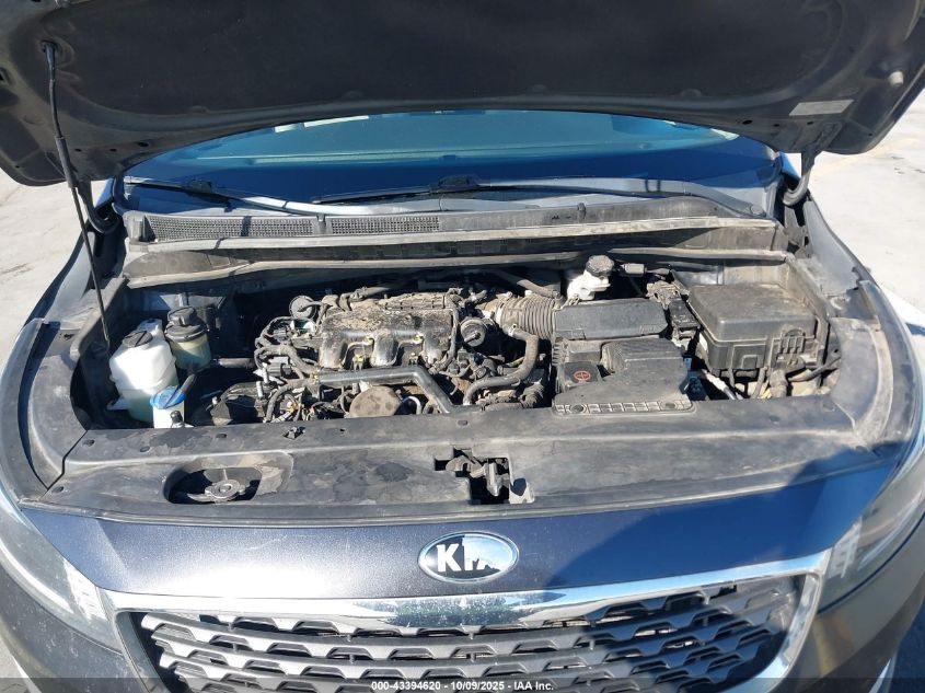 2019 Kia Sedona Lx VIN: KNDMB5C16K6558920 Lot: 43394620