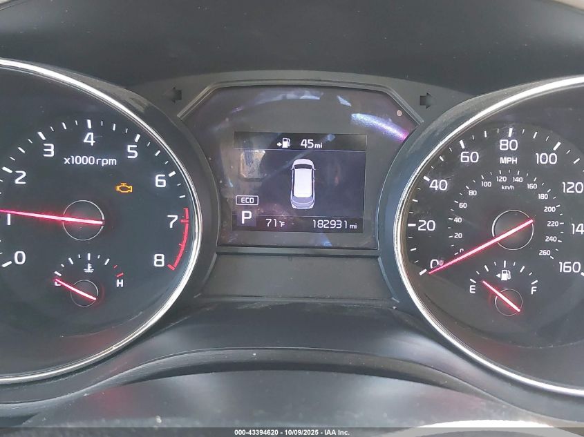 2019 Kia Sedona Lx VIN: KNDMB5C16K6558920 Lot: 43394620