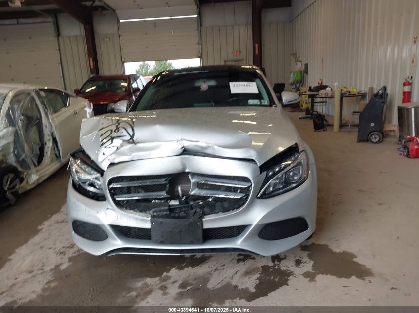 2017 Mercedes-Benz C 300 4Matic/Luxury 4Matic VIN: 55SWF4KB9HU184400 Lot: 43394641