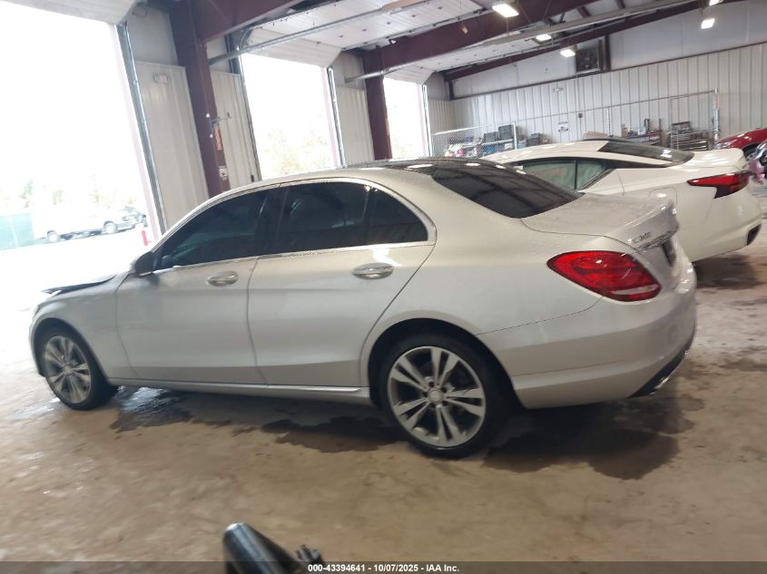 2017 Mercedes-Benz C 300 4Matic/Luxury 4Matic VIN: 55SWF4KB9HU184400 Lot: 43394641