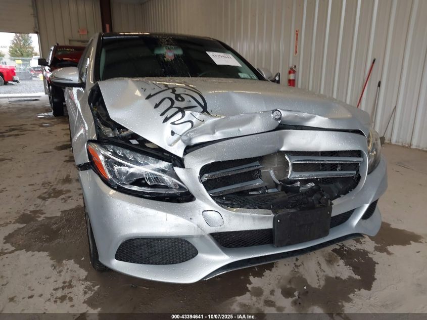 2017 Mercedes-Benz C 300 4Matic/Luxury 4Matic VIN: 55SWF4KB9HU184400 Lot: 43394641