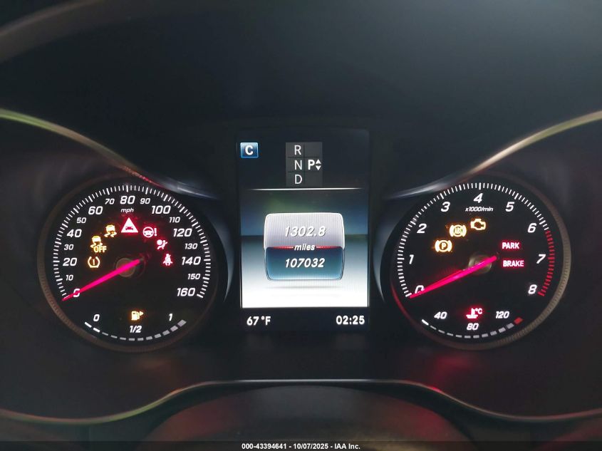 2017 Mercedes-Benz C 300 4Matic/Luxury 4Matic VIN: 55SWF4KB9HU184400 Lot: 43394641