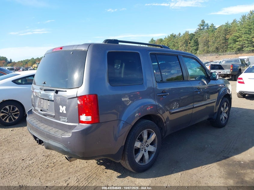 2015 HONDA PILOT TOURING 5FNYF4H92FB039100