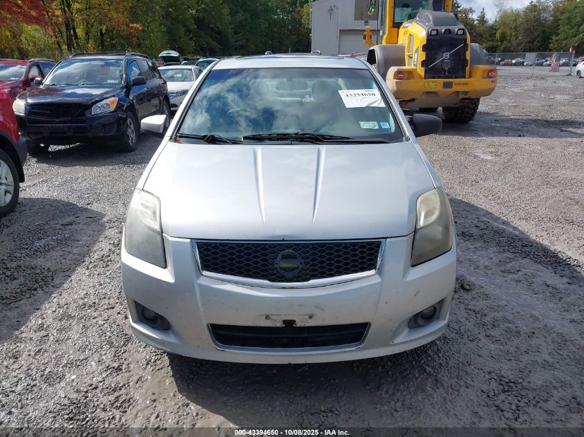 2012 Nissan Sentra 2.0 Sr VIN: 3N1AB6AP6CL615465 Lot: 43394650