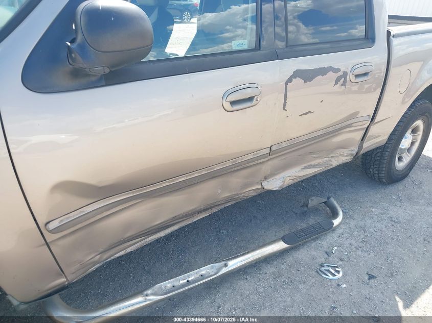 2003 Ford F-150 Lariat/Xlt VIN: 1FTRW07643KB65610 Lot: 43394666