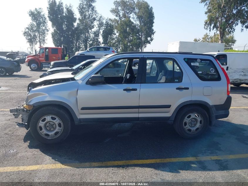 2006 Honda Cr-V Lx VIN: JHLRD685X6C002279 Lot: 43394670