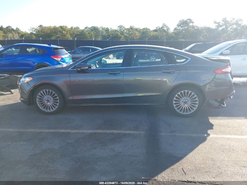 2016 Ford Fusion Titanium VIN: 3FA6P0K95GR159002 Lot: 43394673