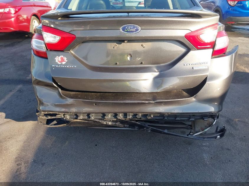 2016 Ford Fusion Titanium VIN: 3FA6P0K95GR159002 Lot: 43394673