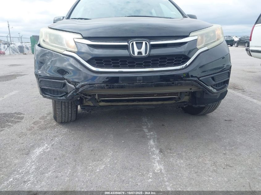 2015 Honda Cr-V Lx VIN: 5J6RM4H31FL105987 Lot: 43394679