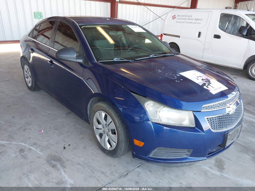 2012 Chevrolet Cruze Ls VIN: 1G1PC5SH2C7349896 Lot: 43394714