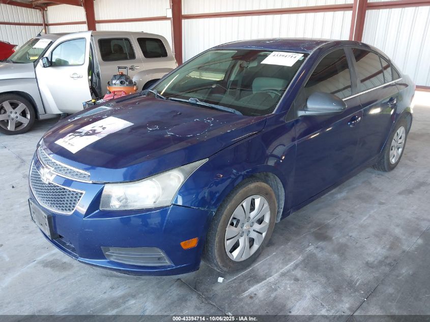 2012 Chevrolet Cruze Ls VIN: 1G1PC5SH2C7349896 Lot: 43394714