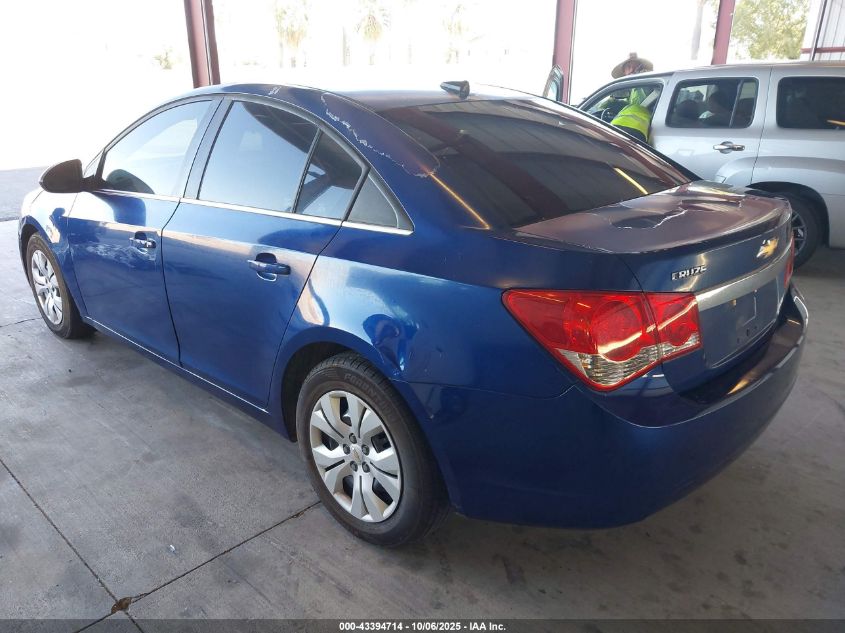 2012 Chevrolet Cruze Ls VIN: 1G1PC5SH2C7349896 Lot: 43394714