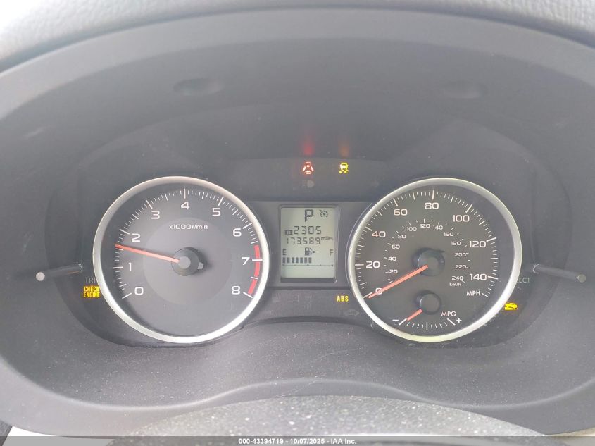 2013 Subaru Xv Crosstrek 2.0I Premium VIN: JF2GPACC0D2859364 Lot: 43394719