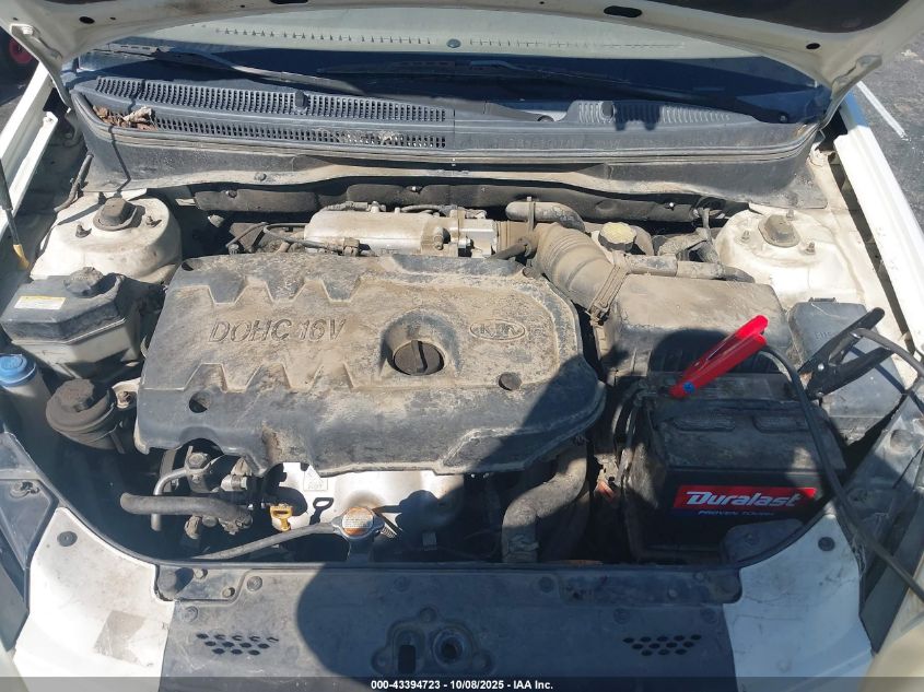 2007 Kia Rio Lx VIN: KNADE123376295311 Lot: 43394723