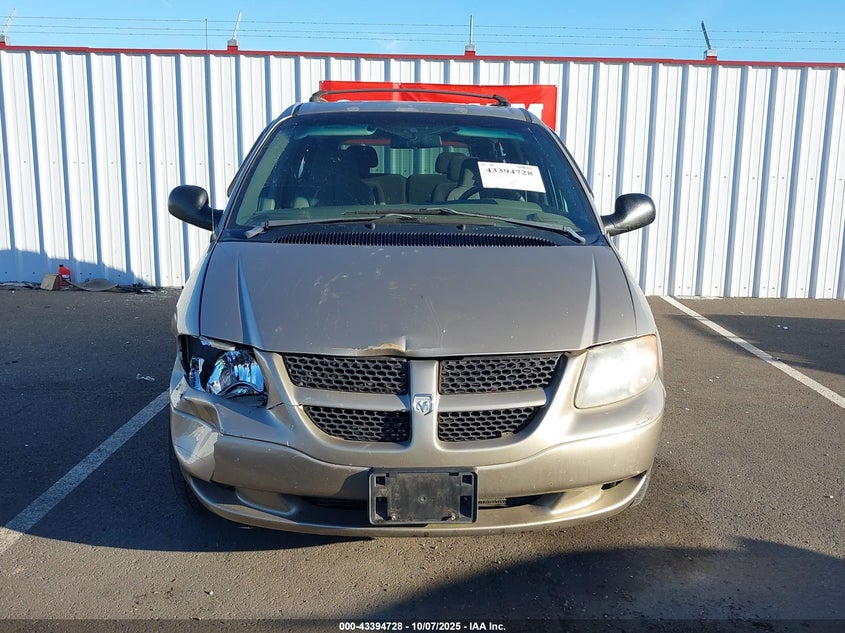 2002 Dodge Grand Caravan El VIN: 1B4GP34362B606987 Lot: 43394728