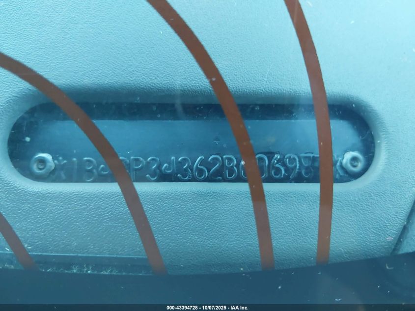 2002 Dodge Grand Caravan El VIN: 1B4GP34362B606987 Lot: 43394728