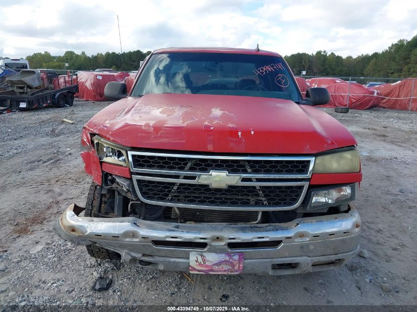2006 Chevrolet Silverado 2500Hd Lt3 VIN: 1GCHK23D66F234544 Lot: 43394749
