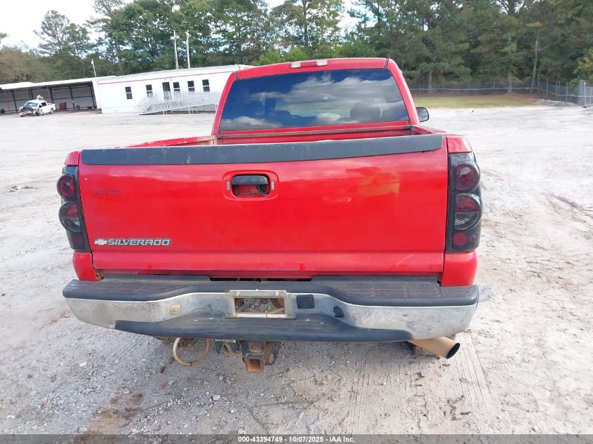 2006 Chevrolet Silverado 2500Hd Lt3 VIN: 1GCHK23D66F234544 Lot: 43394749