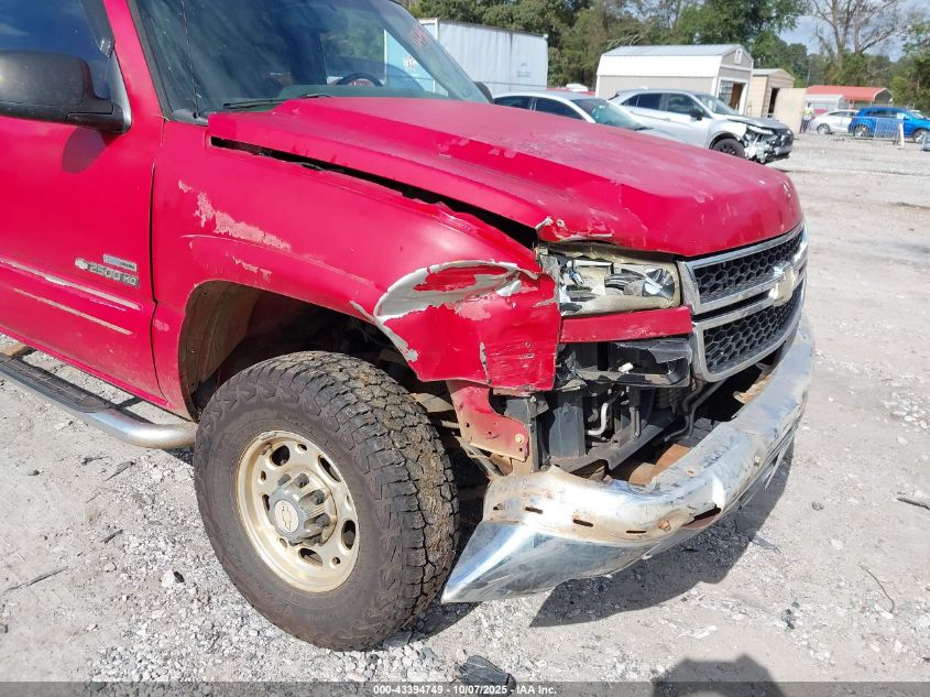2006 Chevrolet Silverado 2500Hd Lt3 VIN: 1GCHK23D66F234544 Lot: 43394749