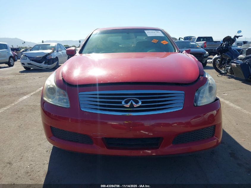 2009 Infi G37 Sedan Journey Rw Journey VIN: JNKCV61E59M303453 Lot: 43394786