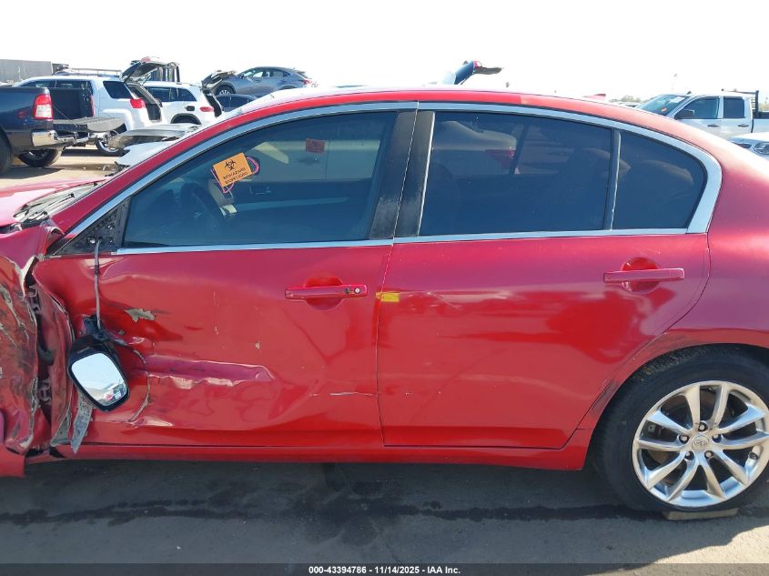 2009 Infi G37 Sedan Journey Rw Journey VIN: JNKCV61E59M303453 Lot: 43394786