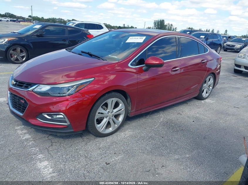 1G1BF5SM8H7132780 2017 CHEVROLET CRUZE photo no. 2