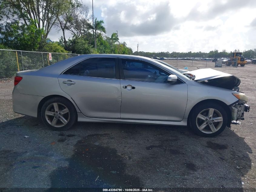 2012 Toyota Camry Se VIN: 4T1BF1FK7CU195433 Lot: 43394790