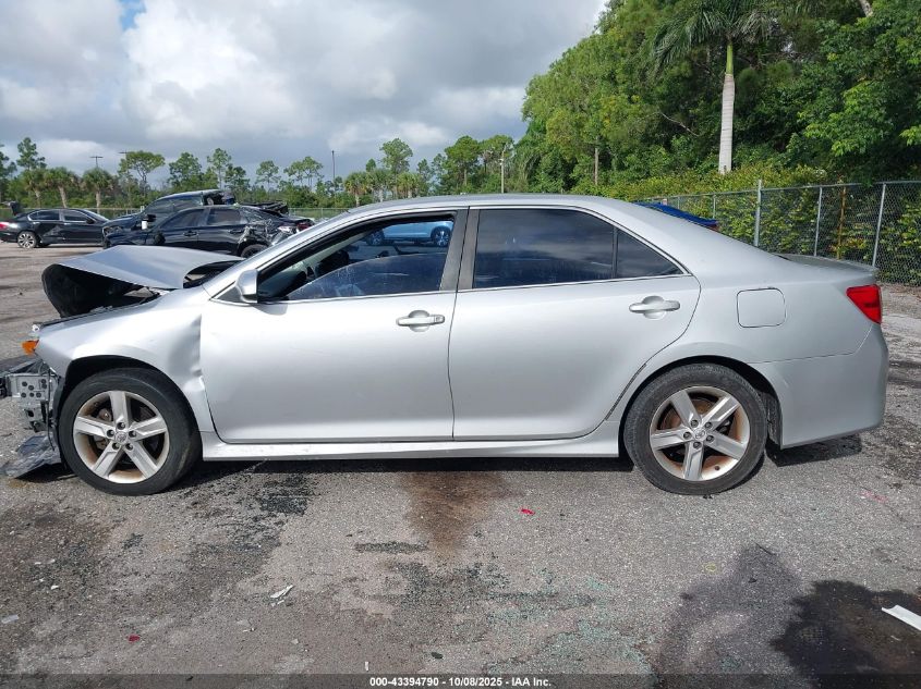 2012 Toyota Camry Se VIN: 4T1BF1FK7CU195433 Lot: 43394790