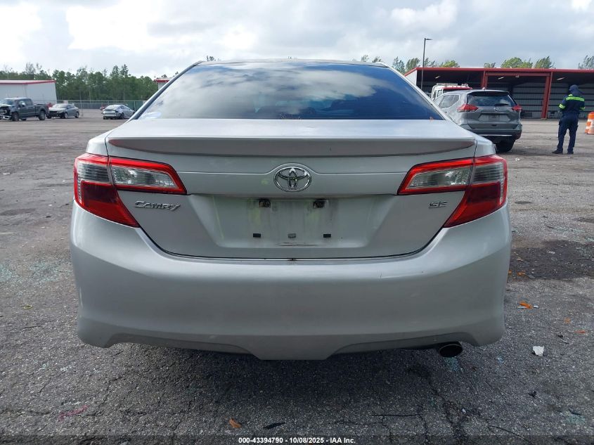 2012 Toyota Camry Se VIN: 4T1BF1FK7CU195433 Lot: 43394790
