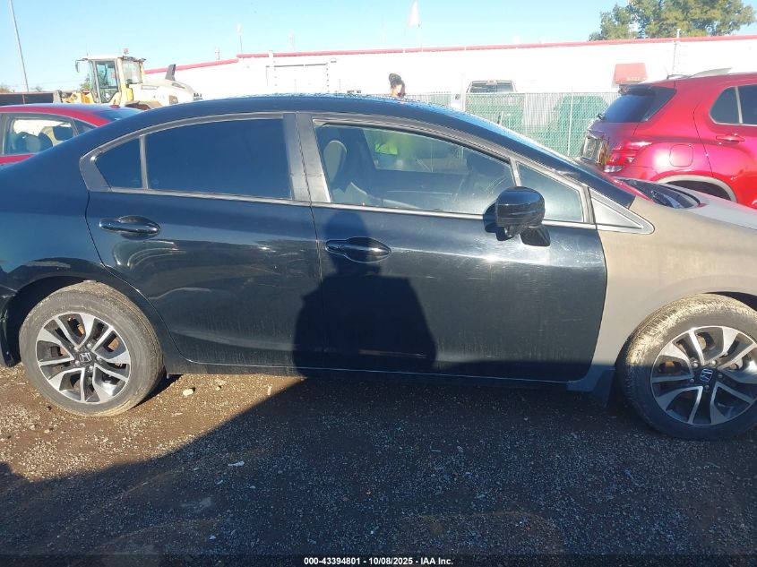 2015 Honda Civic Ex VIN: 19XFB2F89FE112275 Lot: 43394801