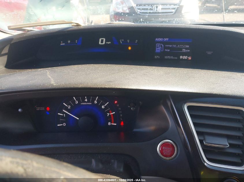 2015 Honda Civic Ex VIN: 19XFB2F89FE112275 Lot: 43394801