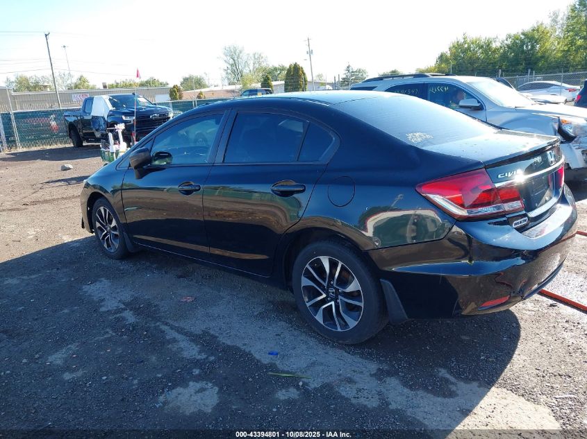 2015 Honda Civic Ex VIN: 19XFB2F89FE112275 Lot: 43394801