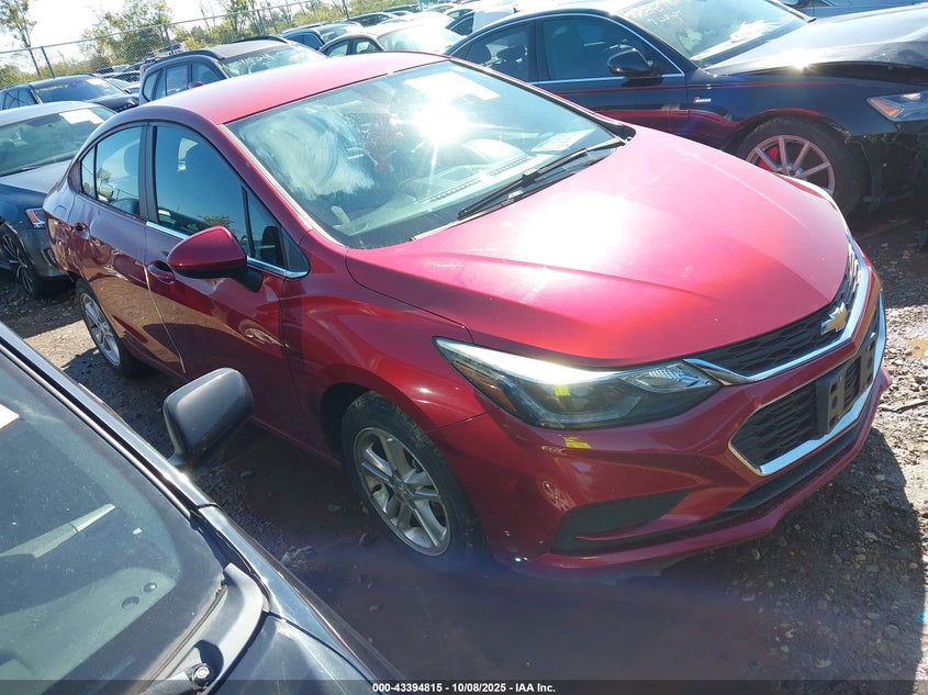 2017 CHEVROLET CRUZE LT AUTO - 1G1BE5SM8H7204113
