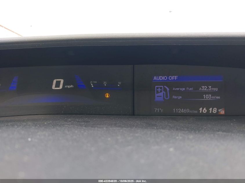 2014 Honda Civic Ex VIN: 19XFB2F83EE244530 Lot: 43394839